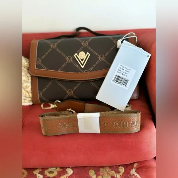 NWT Valentino Orlandi Clutch Crossbody - Picture 1 of 8